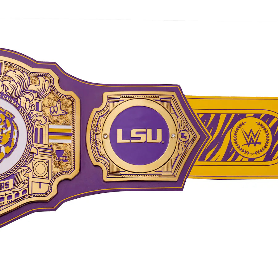 LSU Tigers WWE Legacy Title Belt