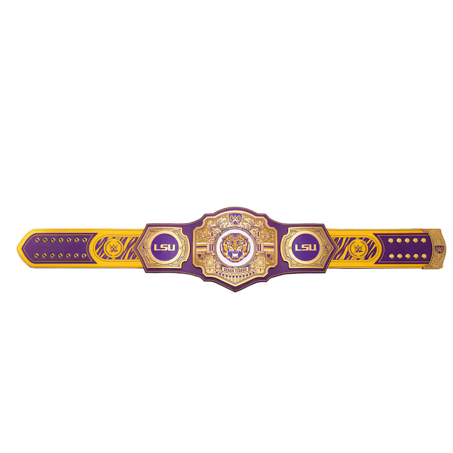 LSU Tigers WWE Legacy Title Belt