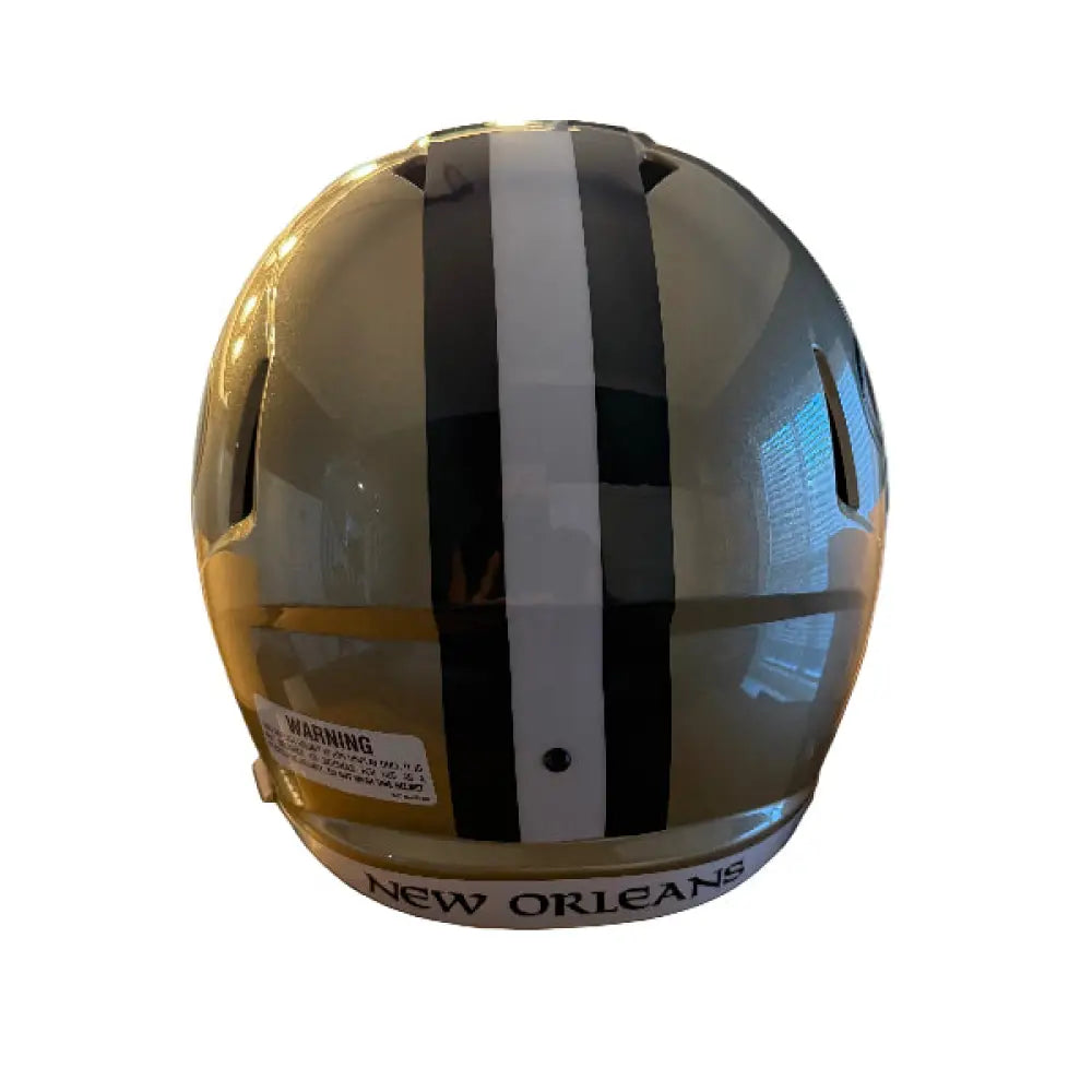 New Orleans Saints Full Size Speed Replica Football Helmet - NFL