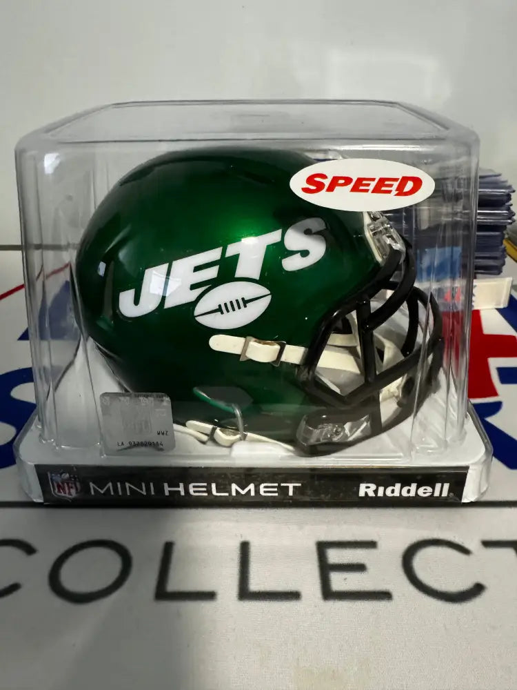 New York Jets 2019 to 2023 Mini Speed Throwback Helmet - NFL