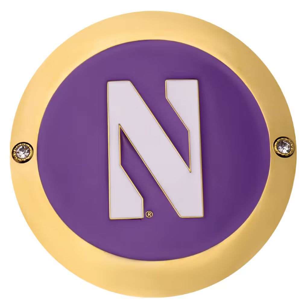 Northwestern Wildcats Championship Replica Side Plate Box Set 16MM