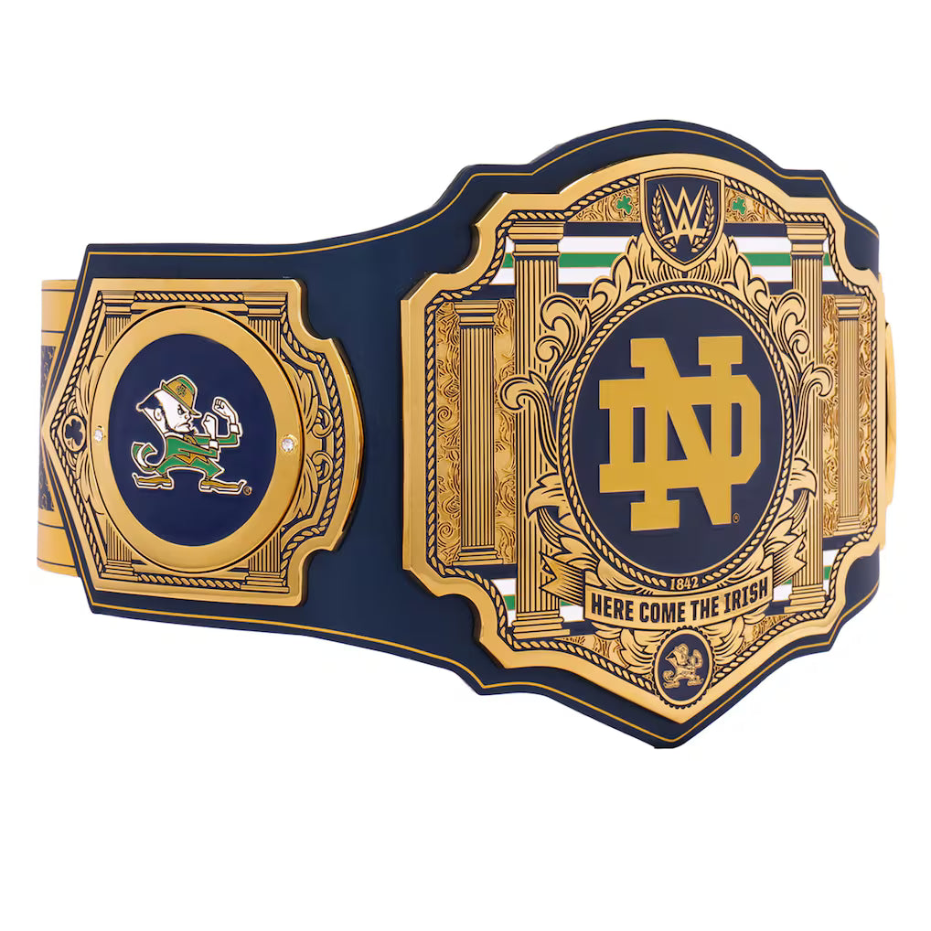 Notre Dame Fighting Irish WWE Legacy Title Belt