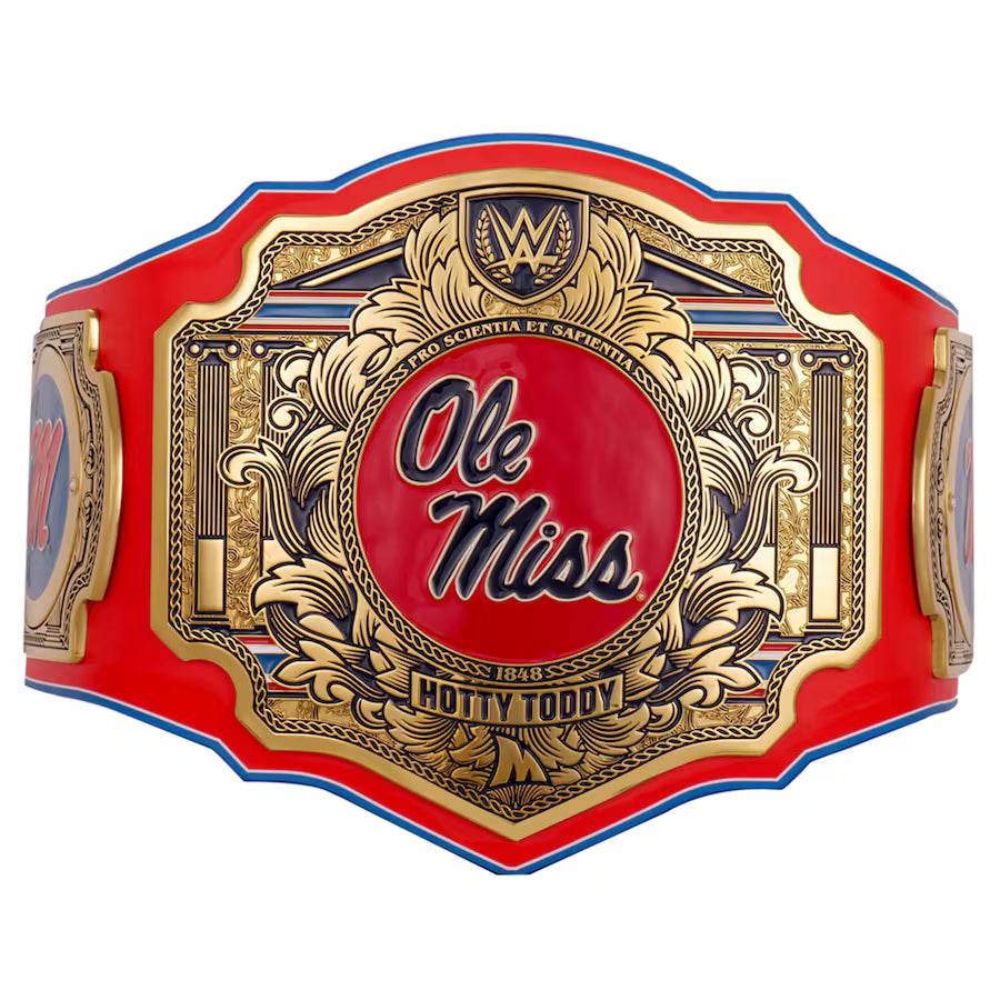 Ole Miss Rebels WWE Legacy Title Belt