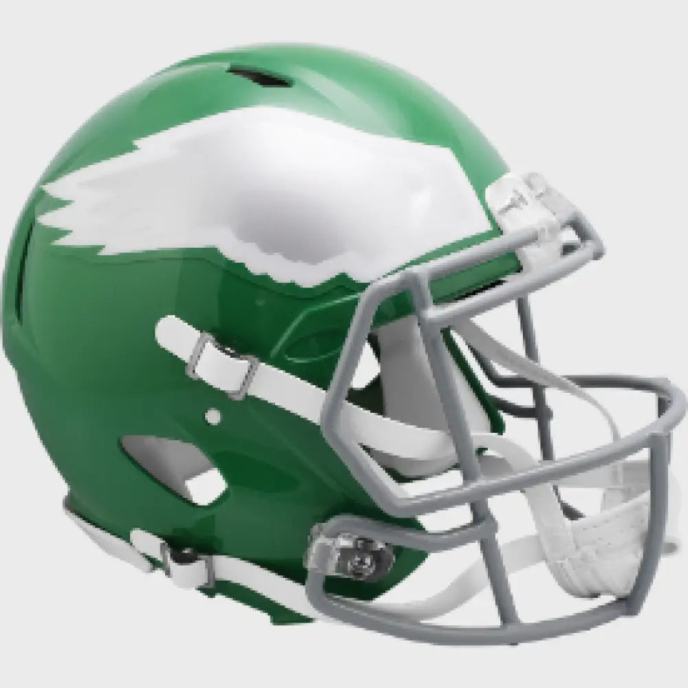 Philadelphia Eagles Full Size Authentic Speed Football Helmet 2023 Kelly Green - NFL