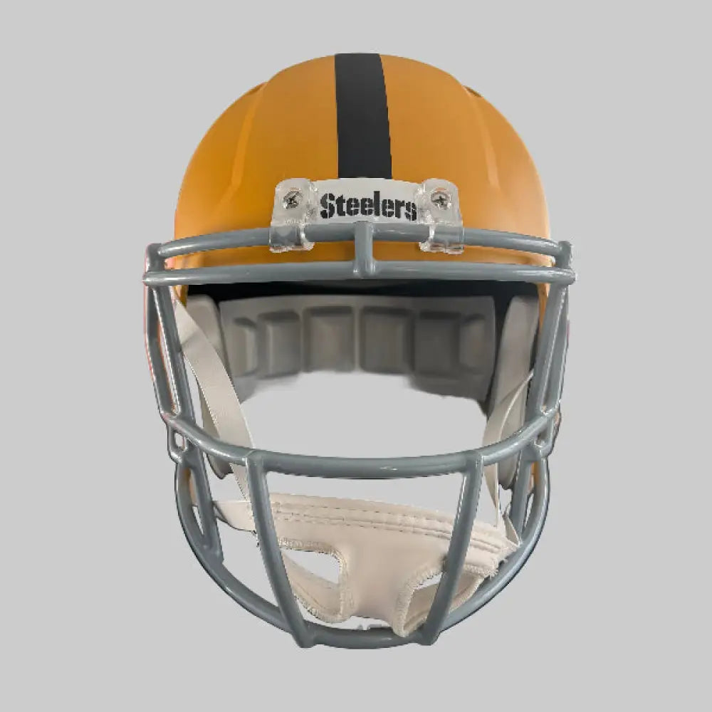 Pittsburgh Steelers Full Size Speed Replica Football Helmet 2025 Alternate On-Field - NFL