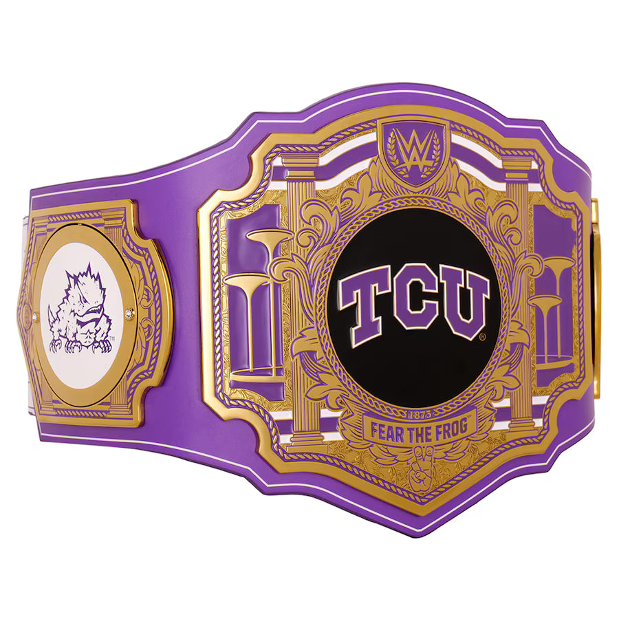 TCU Horned Frogs WWE Legacy Title Belt