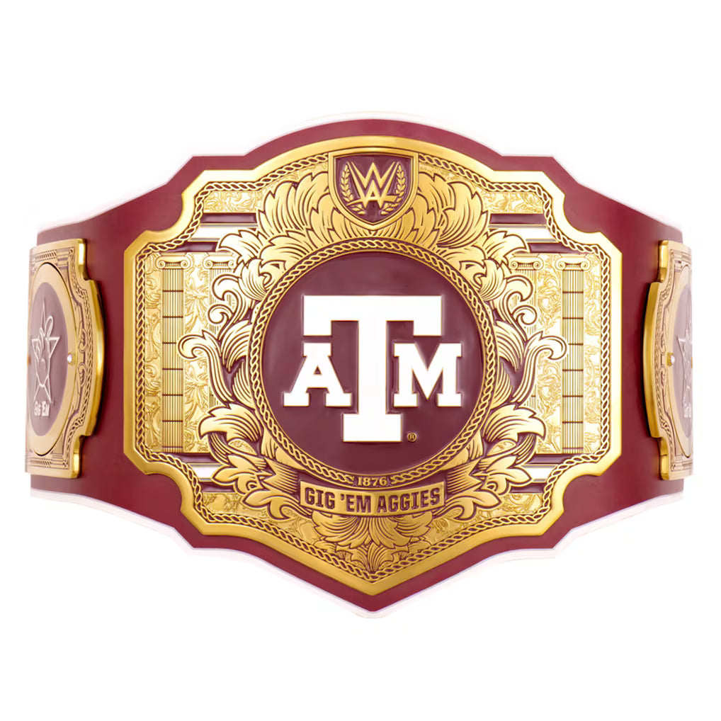 Texas A&M Aggies WWE Legacy Title Belt