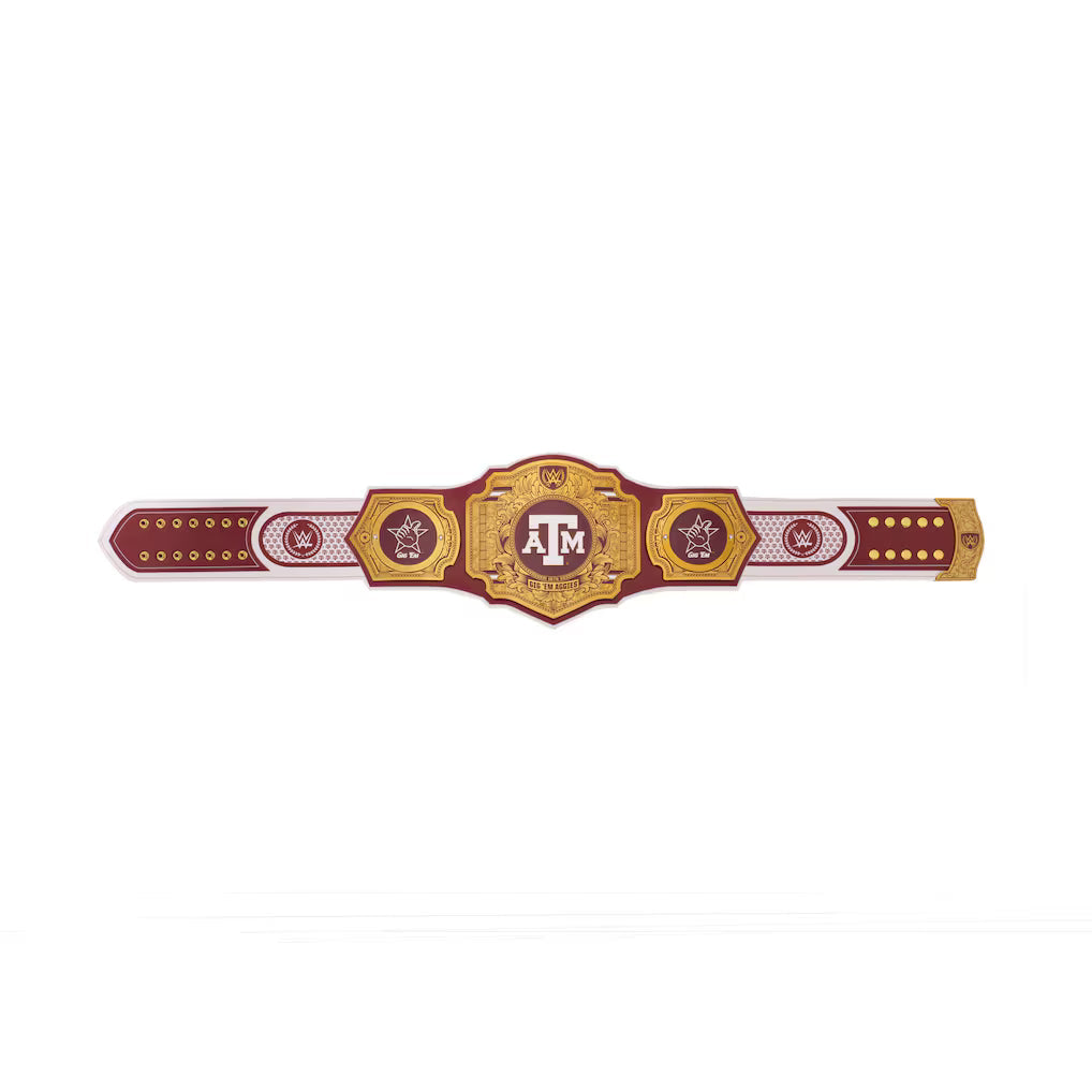 Texas A&M Aggies WWE Legacy Title Belt
