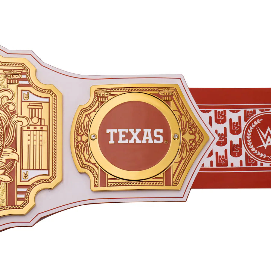Texas Longhorns WWE Legacy Title Belt