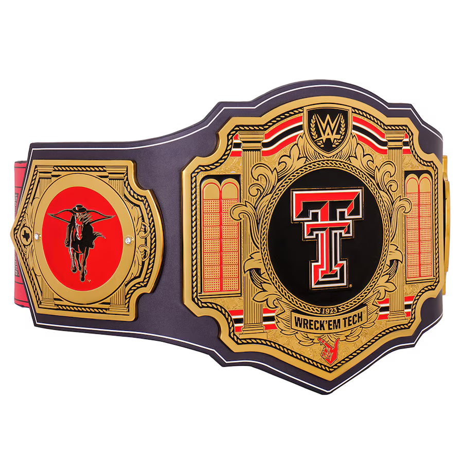 Texas Tech Red Raiders WWE Legacy Title Belt