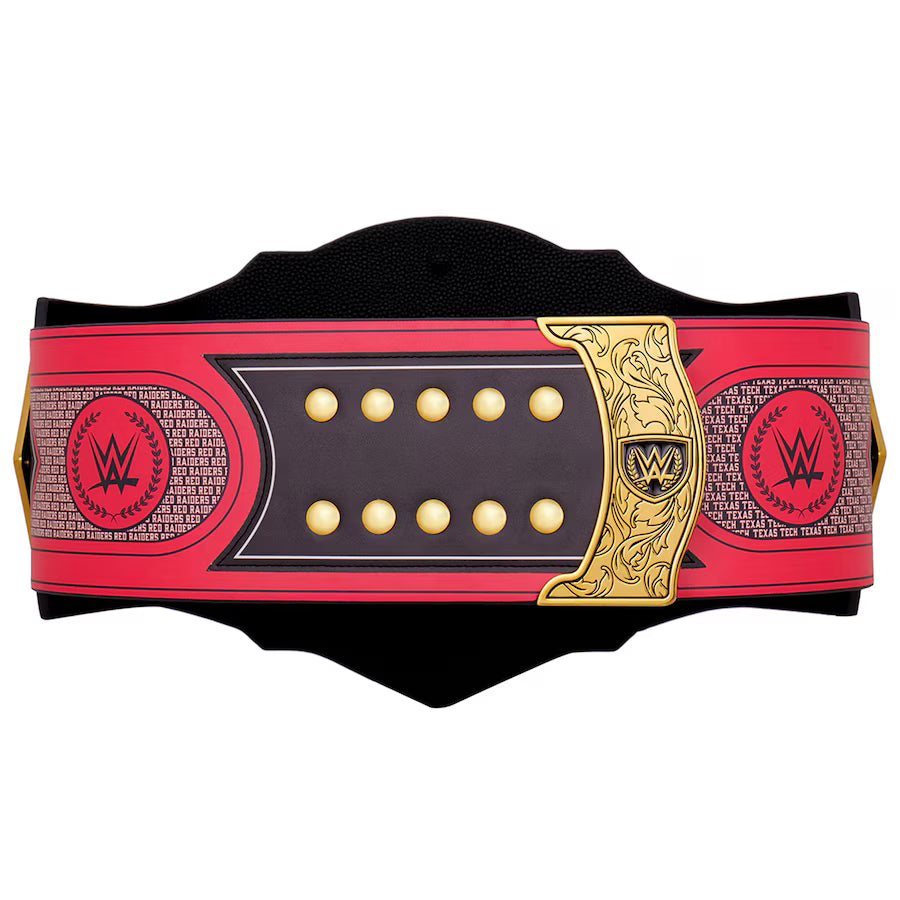 Texas Tech Red Raiders WWE Legacy Title Belt