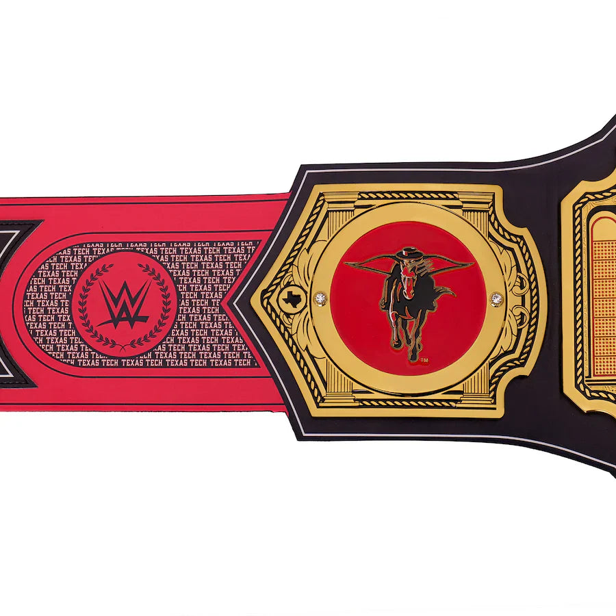 Texas Tech Red Raiders WWE Legacy Title Belt
