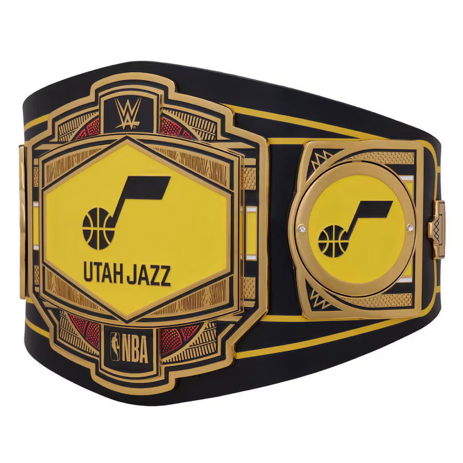 Utah Jazz WWE Legacy Title Belt