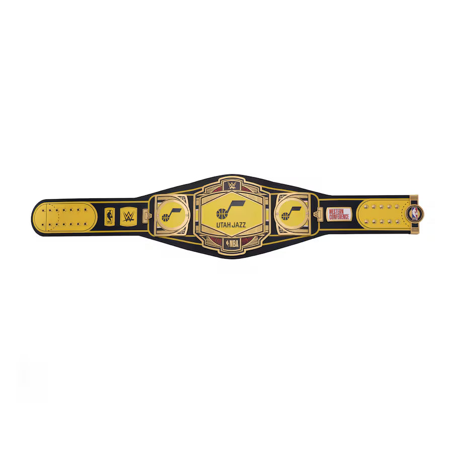 Utah Jazz WWE Legacy Title Belt