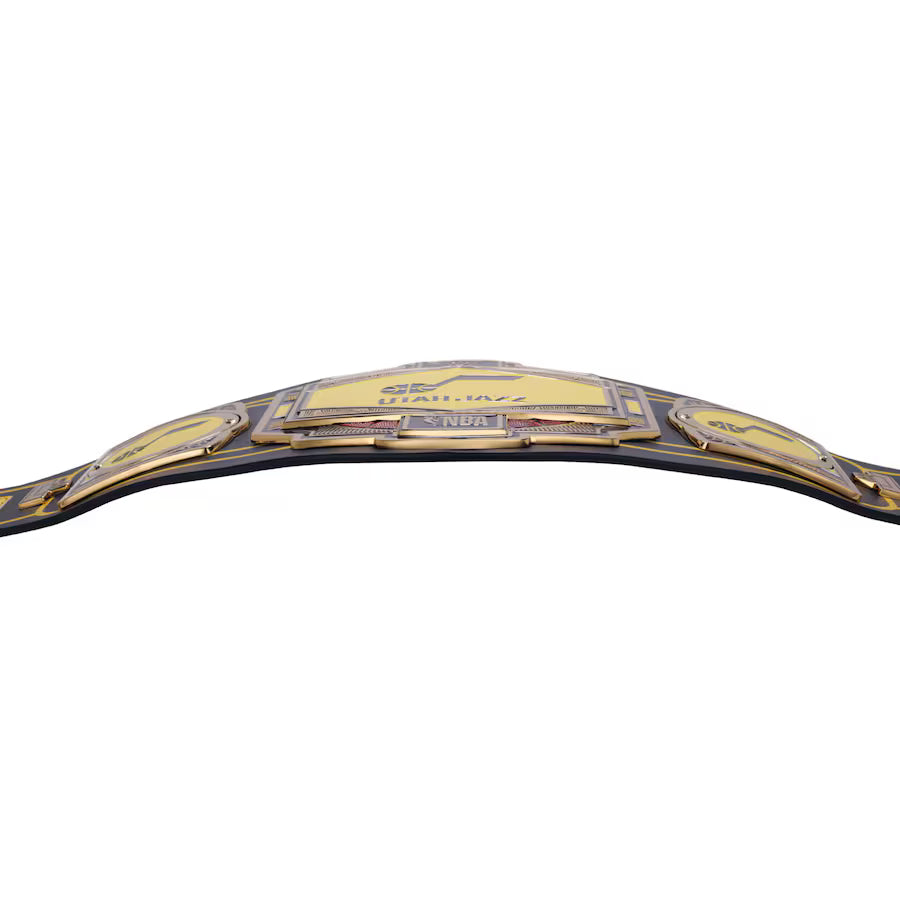 Utah Jazz WWE Legacy Title Belt