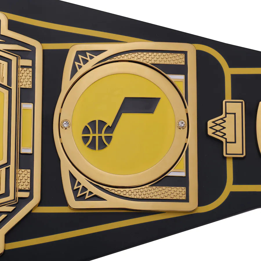 Utah Jazz WWE Legacy Title Belt