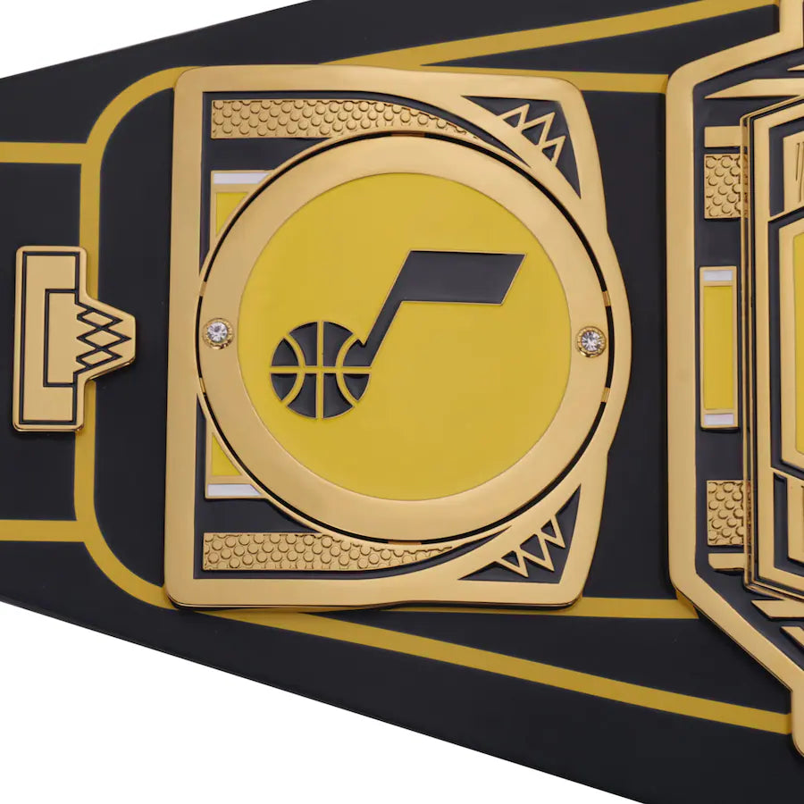Utah Jazz WWE Legacy Title Belt