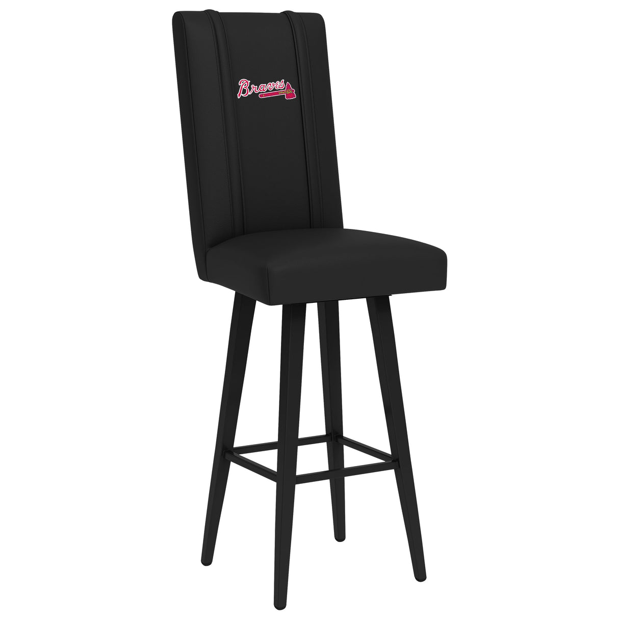 Swivel Bar Stool 2000 with Atlanta Braves Logo