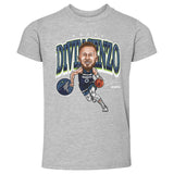 Donte DiVincenzo Minnesota Timberwolves Cartoon NBA WHT