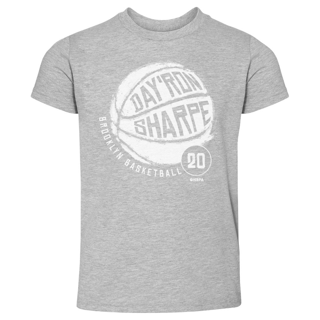 Day'Ron Sharpe Brooklyn Basketball WHT