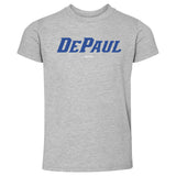 DePaul Blue Demons Wordmark Royal WHT
