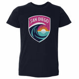 San Diego Wave FC Vintage Primary Logo WHT