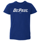 DePaul Blue Demons Wordmark White WHT