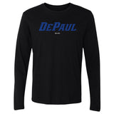 DePaul Blue Demons Wordmark Royal WHT