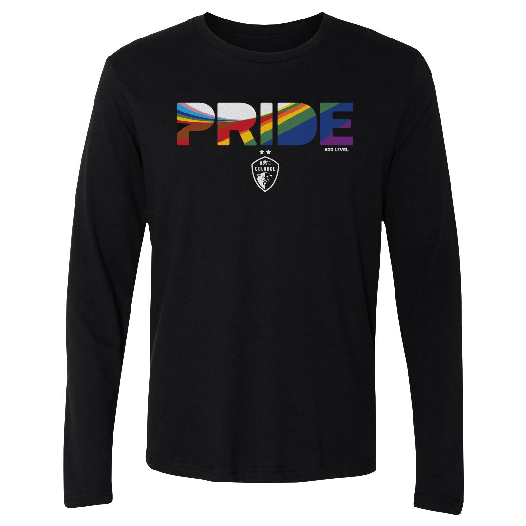 North Carolina Courage Pride Stripes 2025 WHT