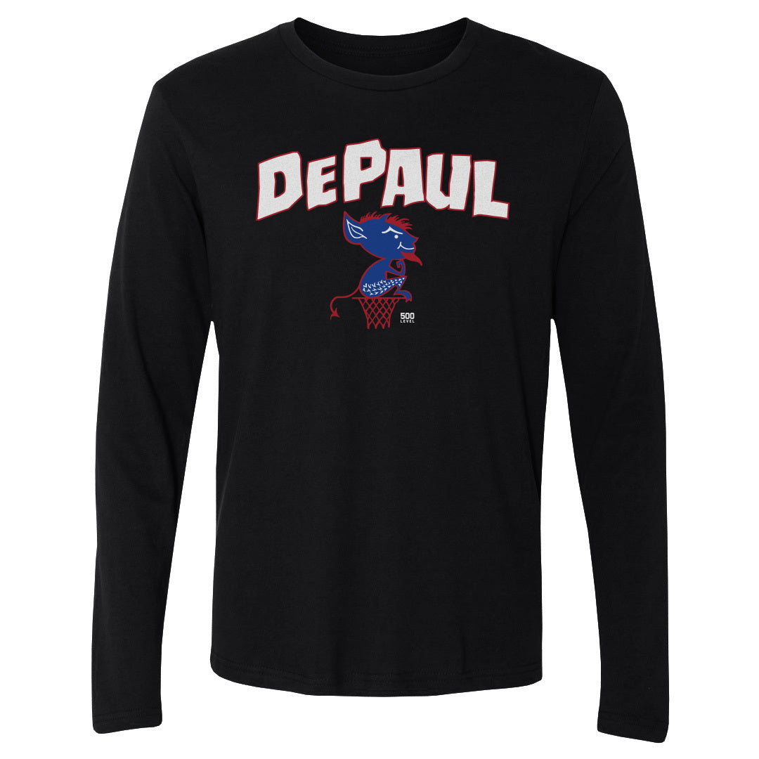 DePaul Blue Demons Billy Basketball WHT