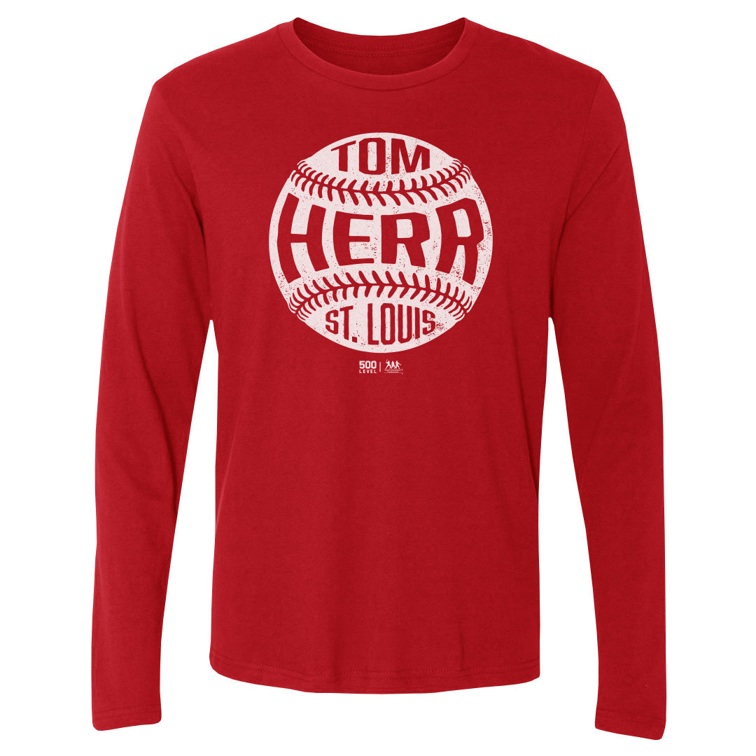 Tom Herr St. Louis Vintage Baseball WHT
