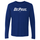 DePaul Blue Demons Wordmark White WHT
