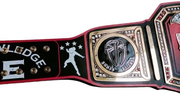 Roman Reigns Wrestling Championship Title Belt Replica - World Heavyweight Championship Belt