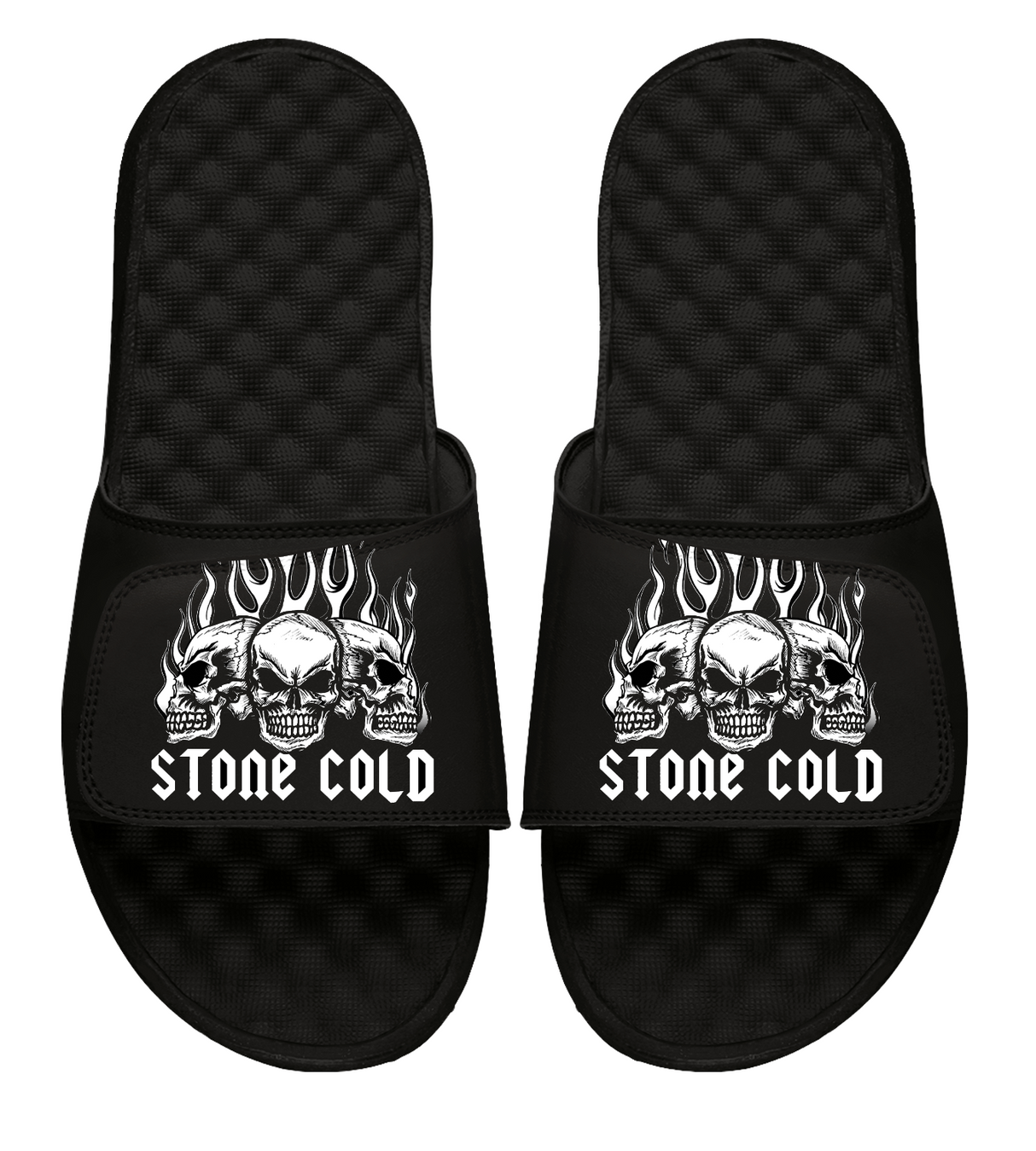 Stone Cold Flaming Skulls