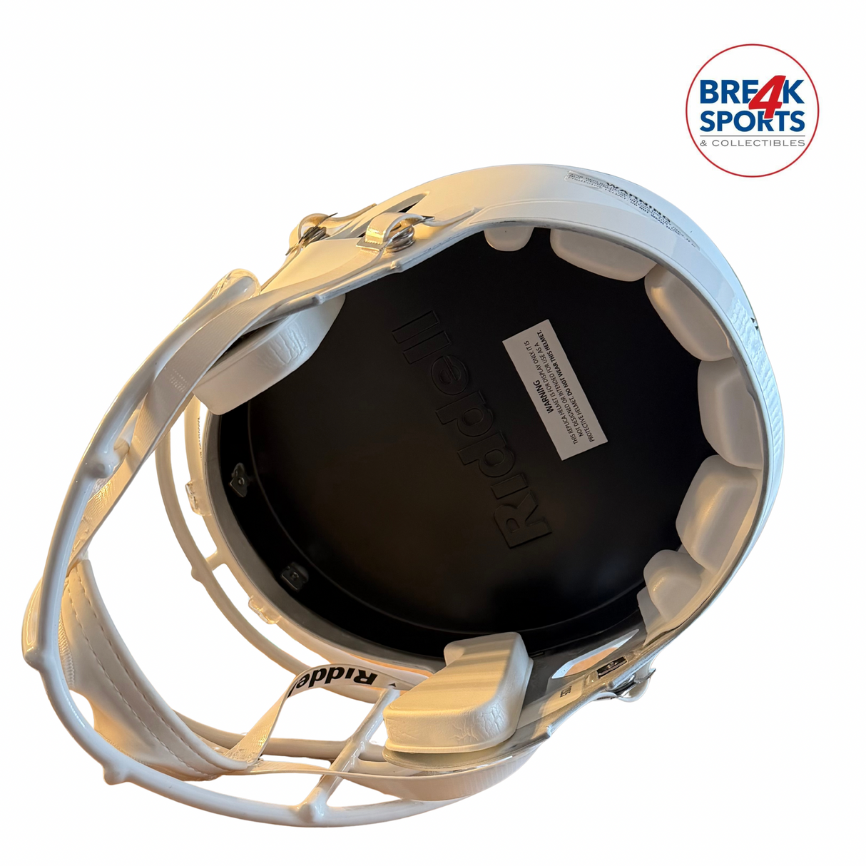 Georgia Tech Yellow Jackets Speed Replica Football Helmet Flat White NCAA