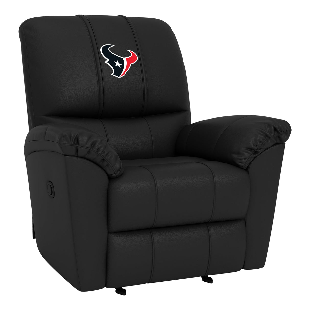 Rocker Recliner with Houston Texans Primary Logo