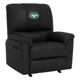 Rocker Recliner with New York Jets Primary Logo