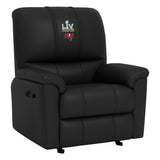 Tampa Bay Buccaneers Primary Super Bowl LV Logo Rocker Recliner