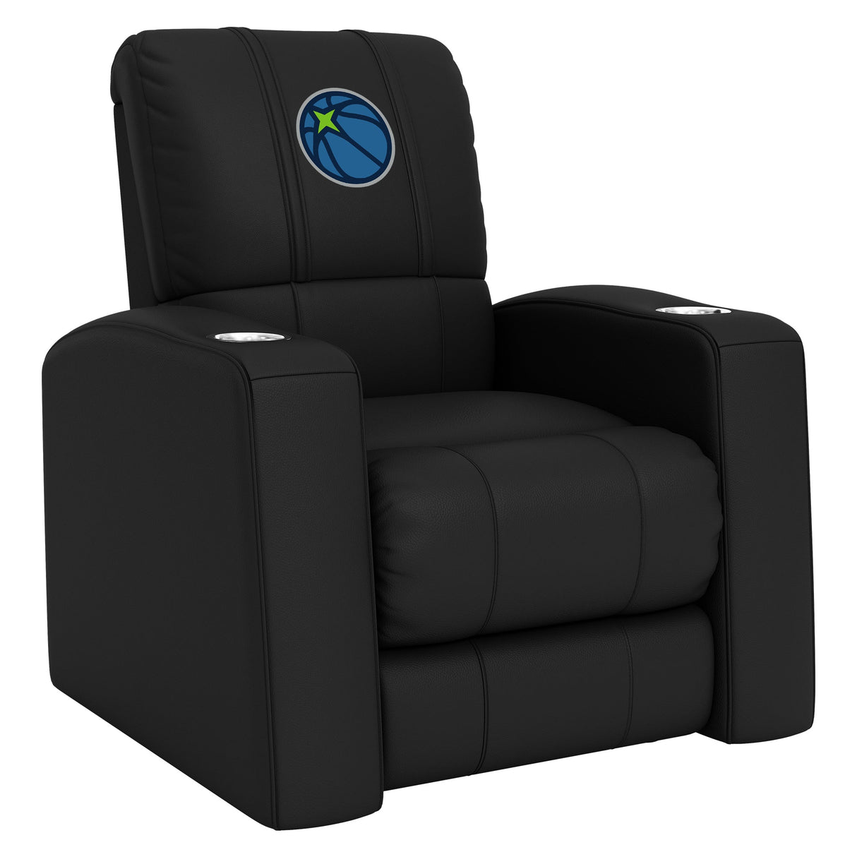 Relax Home Theater Recliner with Minnesota Timberwolves Secondary Logo