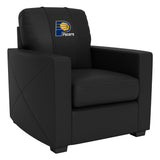 Silver Club Chair Indiana Pacers Logo