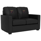 Silver Loveseat with Cleveland Cavaliers Global Logo