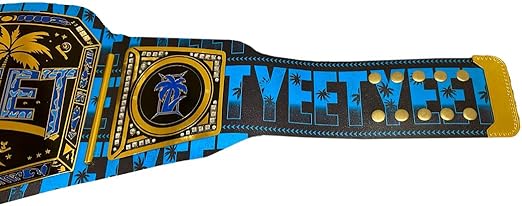 New Jey Uso Yeet Championship Title Belt – Undisputed Championship Replica Belt