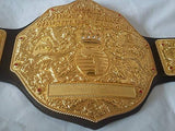 Fandu Belts Adult Replica Big Gold Wrestling Championship Belt Title