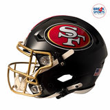 San Francisco 49ers Full Size Authentic SpeedFlex Football Helmet 2025 Rivalries - NFL