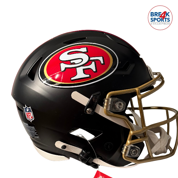 San Francisco 49ers Full Size Authentic SpeedFlex Football Helmet 2025 Rivalries - NFL