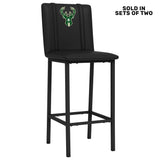 Bar Stool 500 with Milwaukee Bucks Logo Set of 2