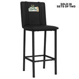 Bar Stool 500 with Milwaukee Bucks 2021 Champions Logo Set of 2