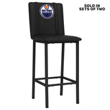 Bar Stool 500 with Edmonton Oilers Logo Set of 2