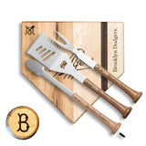 Brooklyn Dodgers "SILVER SLUGGER" Combo Set