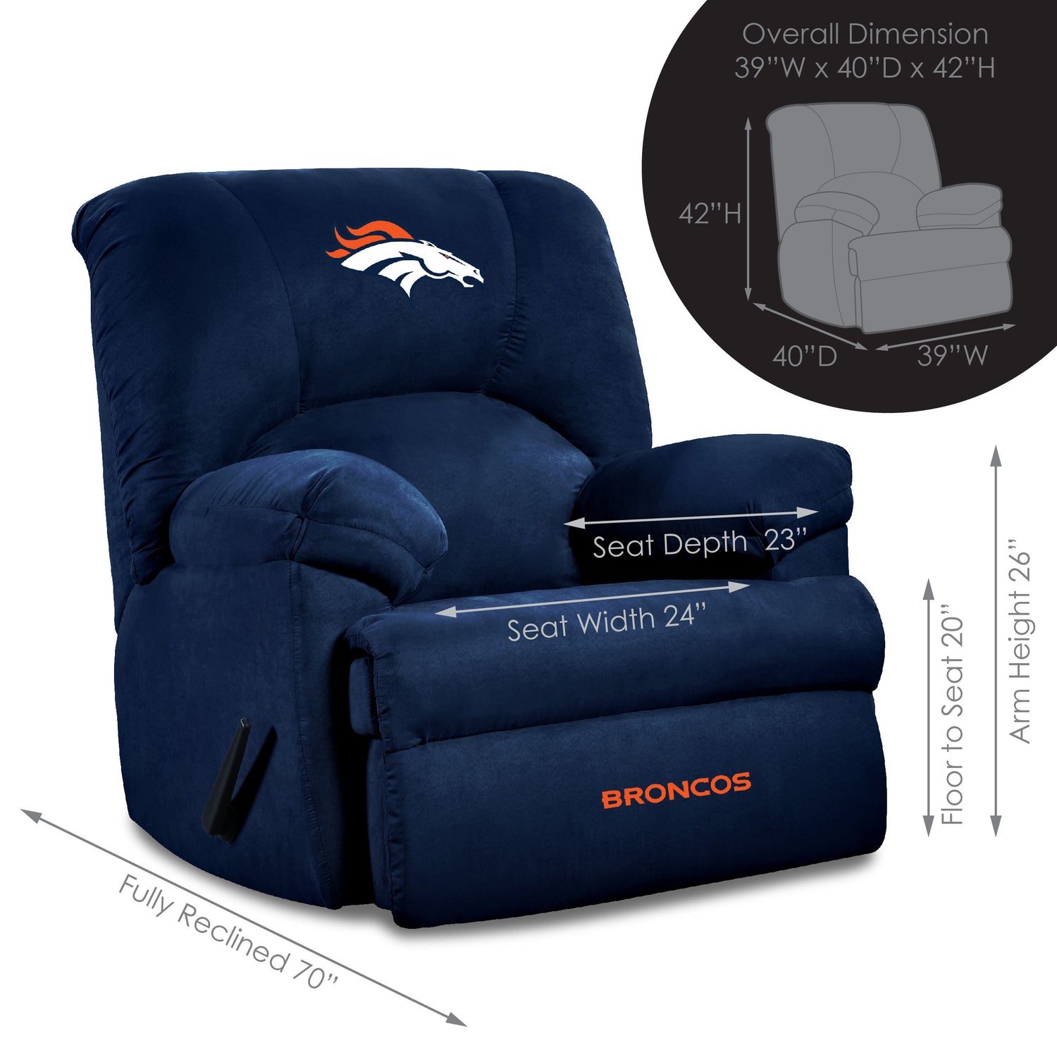 Denver Broncos GM Recliner